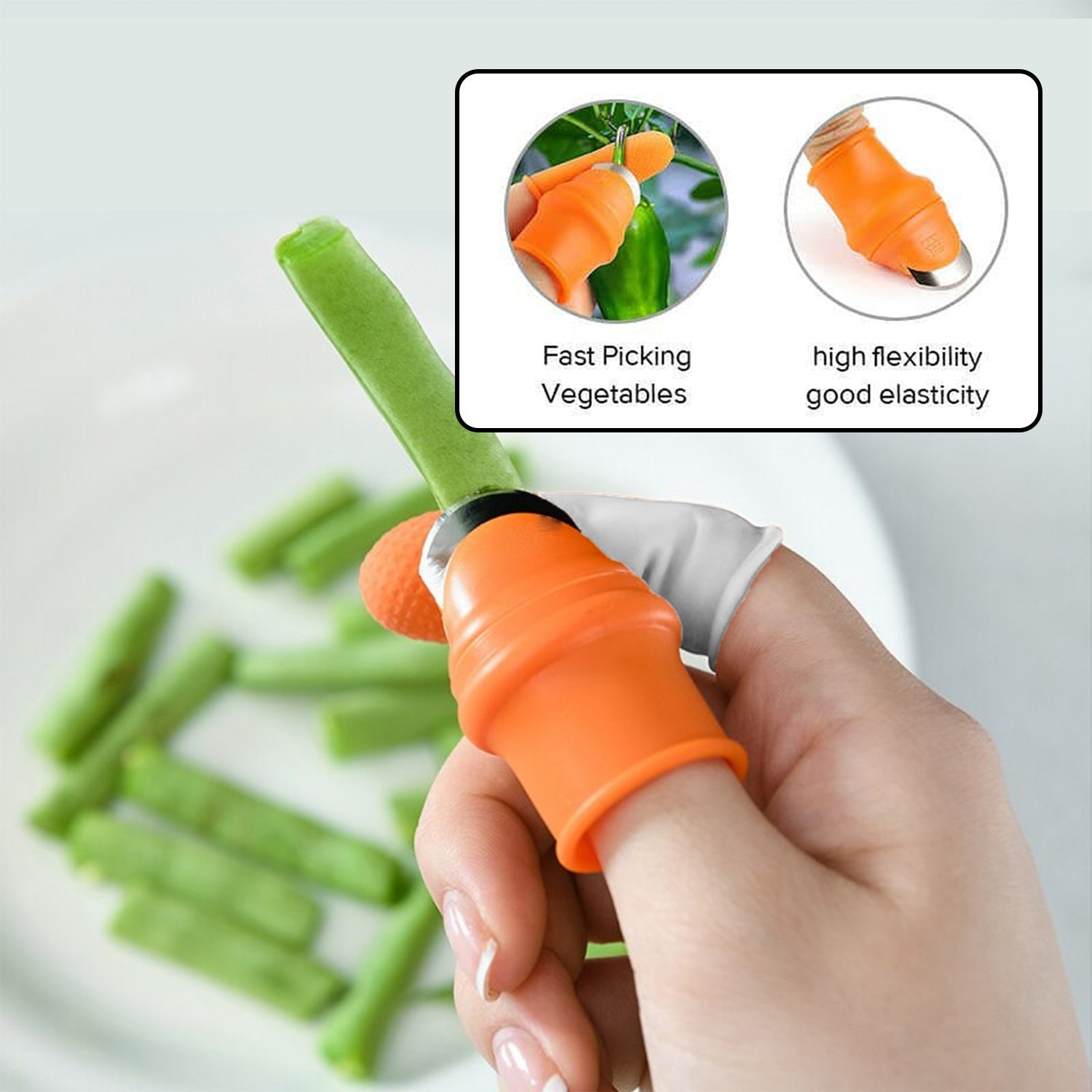 V-Thumb Vegetable Cutter