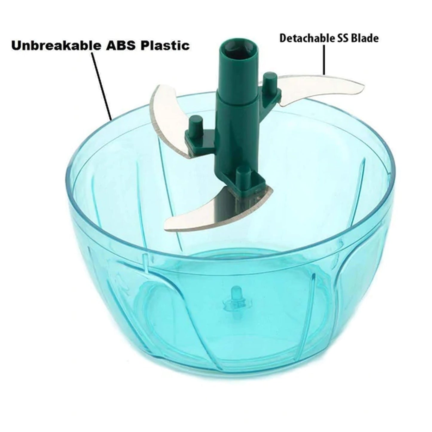Mini Plastic Vegetable Chopper – 550ml