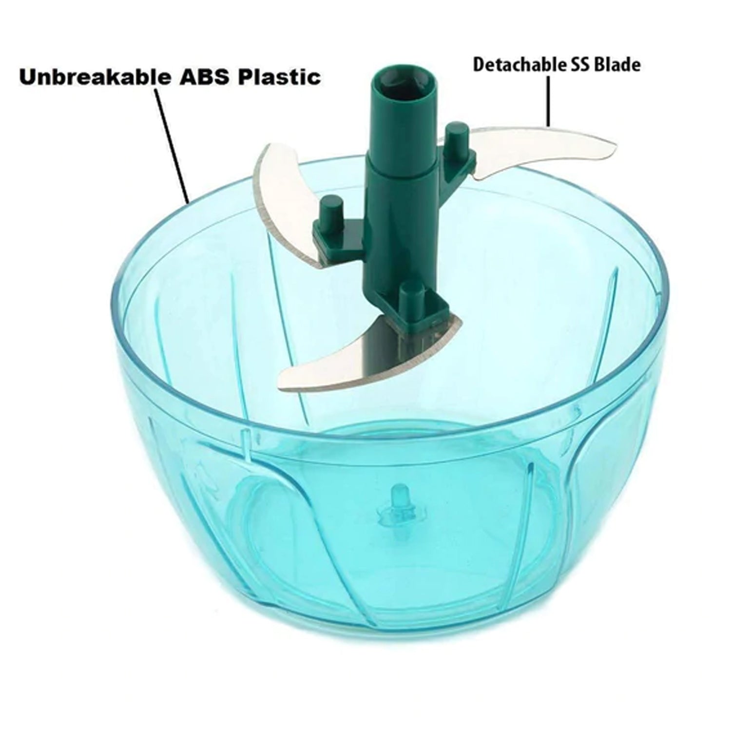 Mini Plastic Vegetable Chopper – 550ml