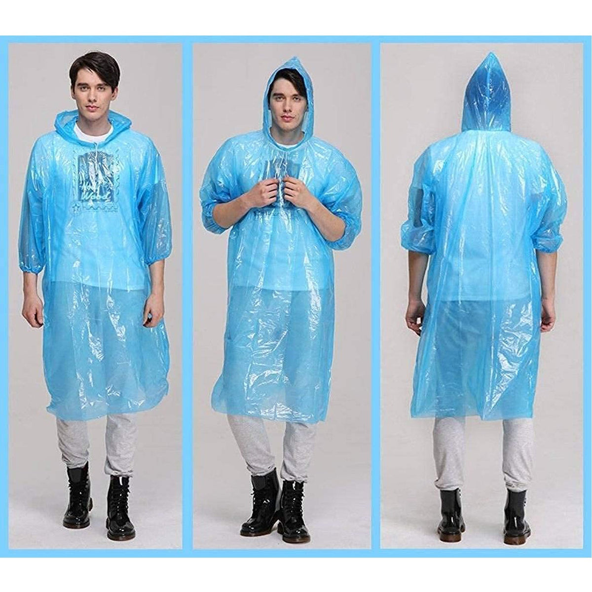 Wallet-Sized Emergency Raincoat