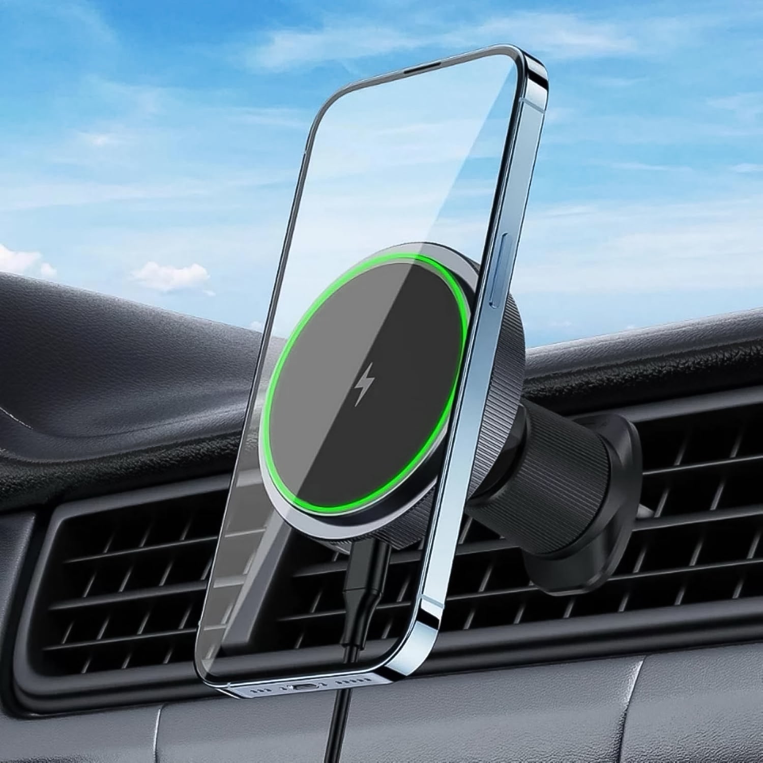 Music-Reactive Wireless Car Charger