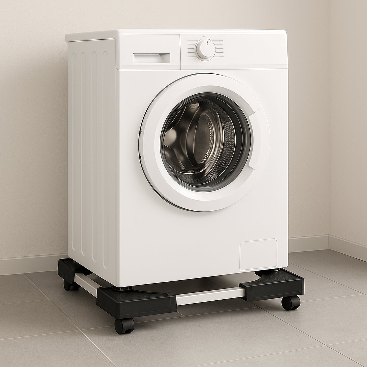 Heavy-Duty Adjustable Appliance Stand – 50x50 cm