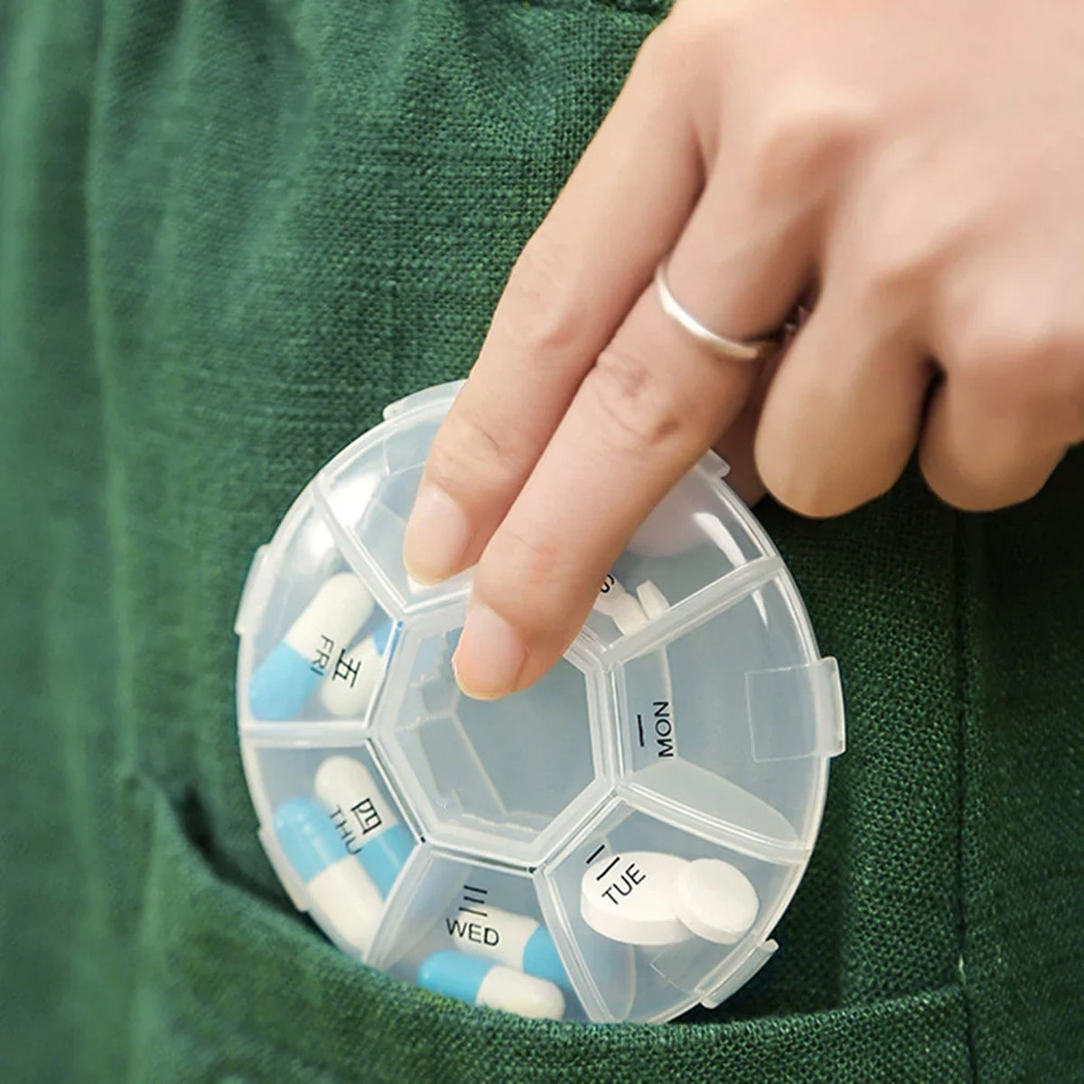 7-Sided Pill Organizer