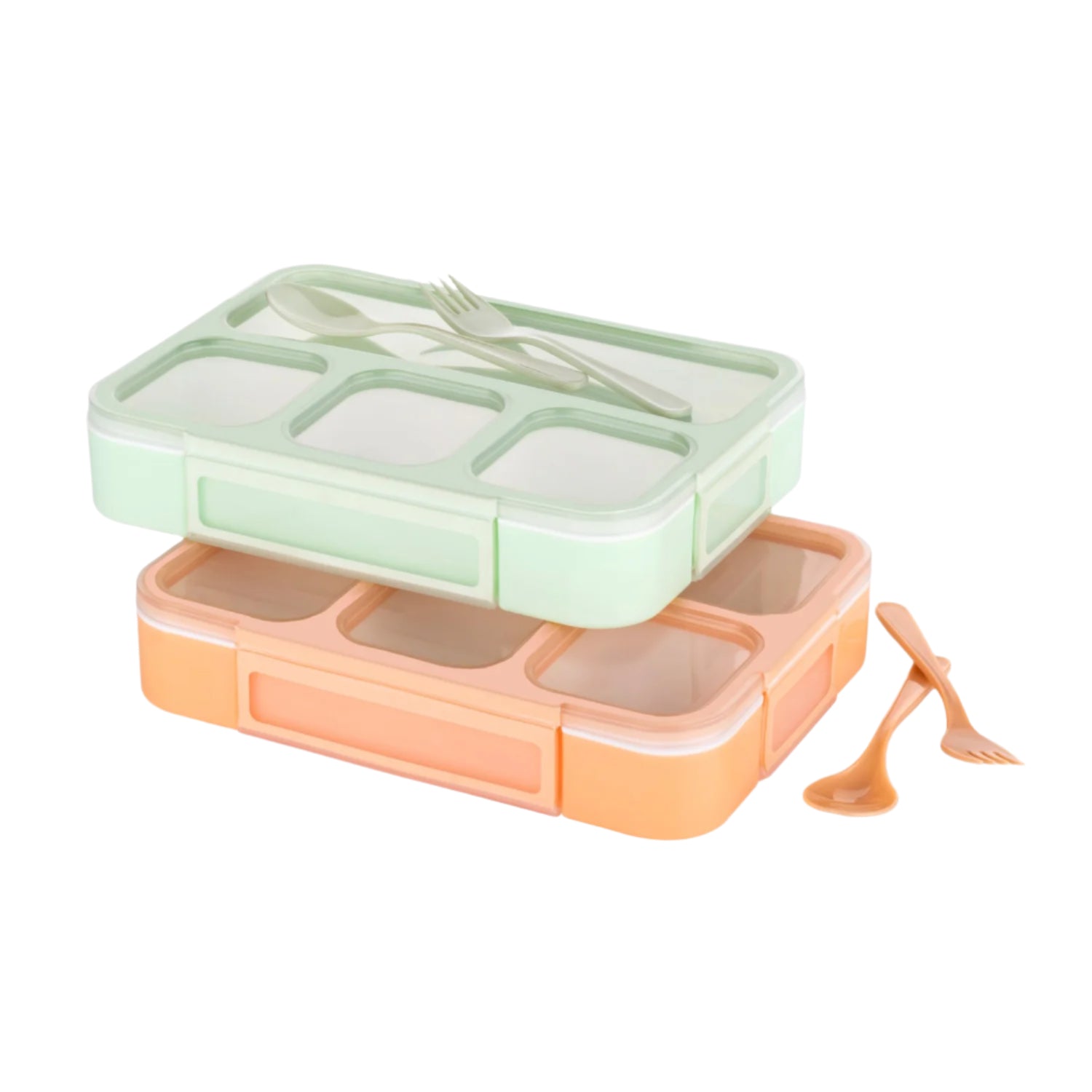 4 Compartment Leak-Proof Lunch Box