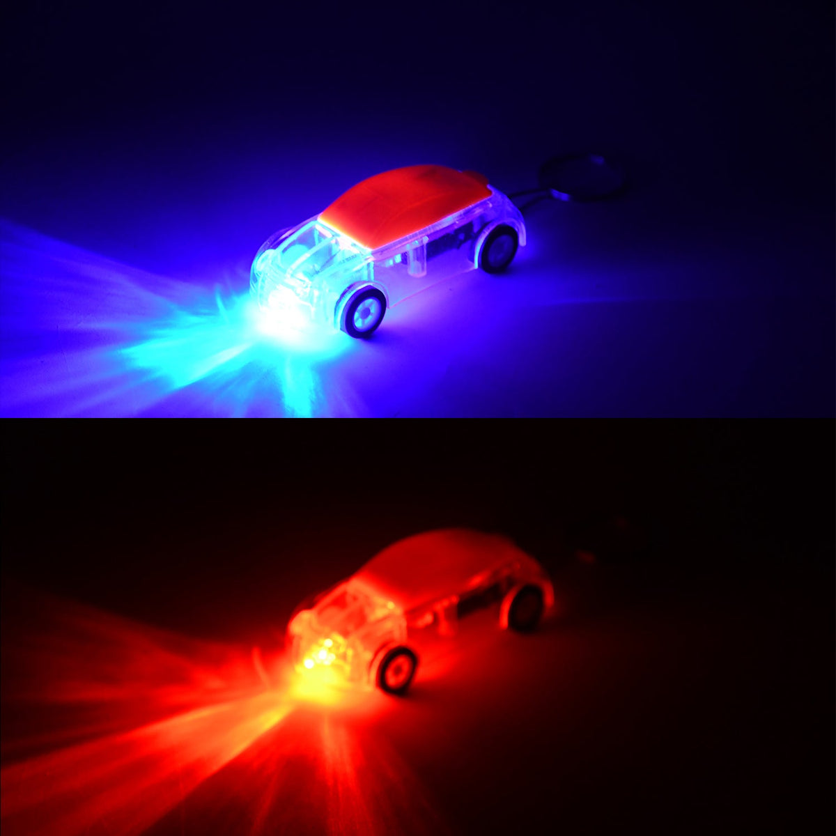 Mini Car LED Keychain