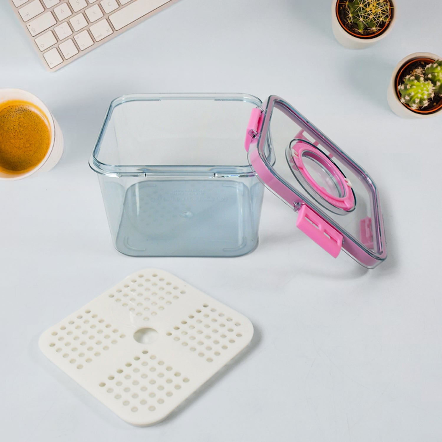 Clear Airtight Food Storage Container