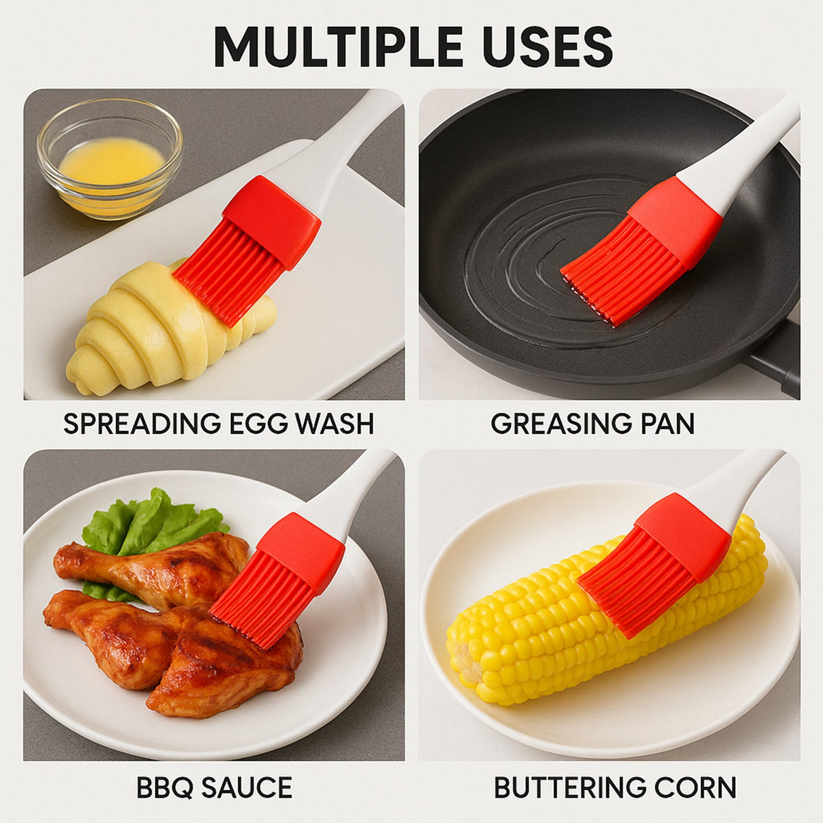 Spatula and Pastry Brush