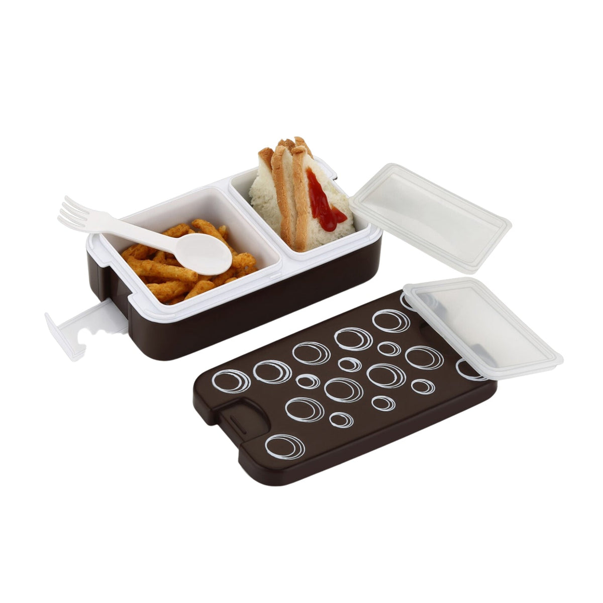2-Compartment Airtight Lunch Box