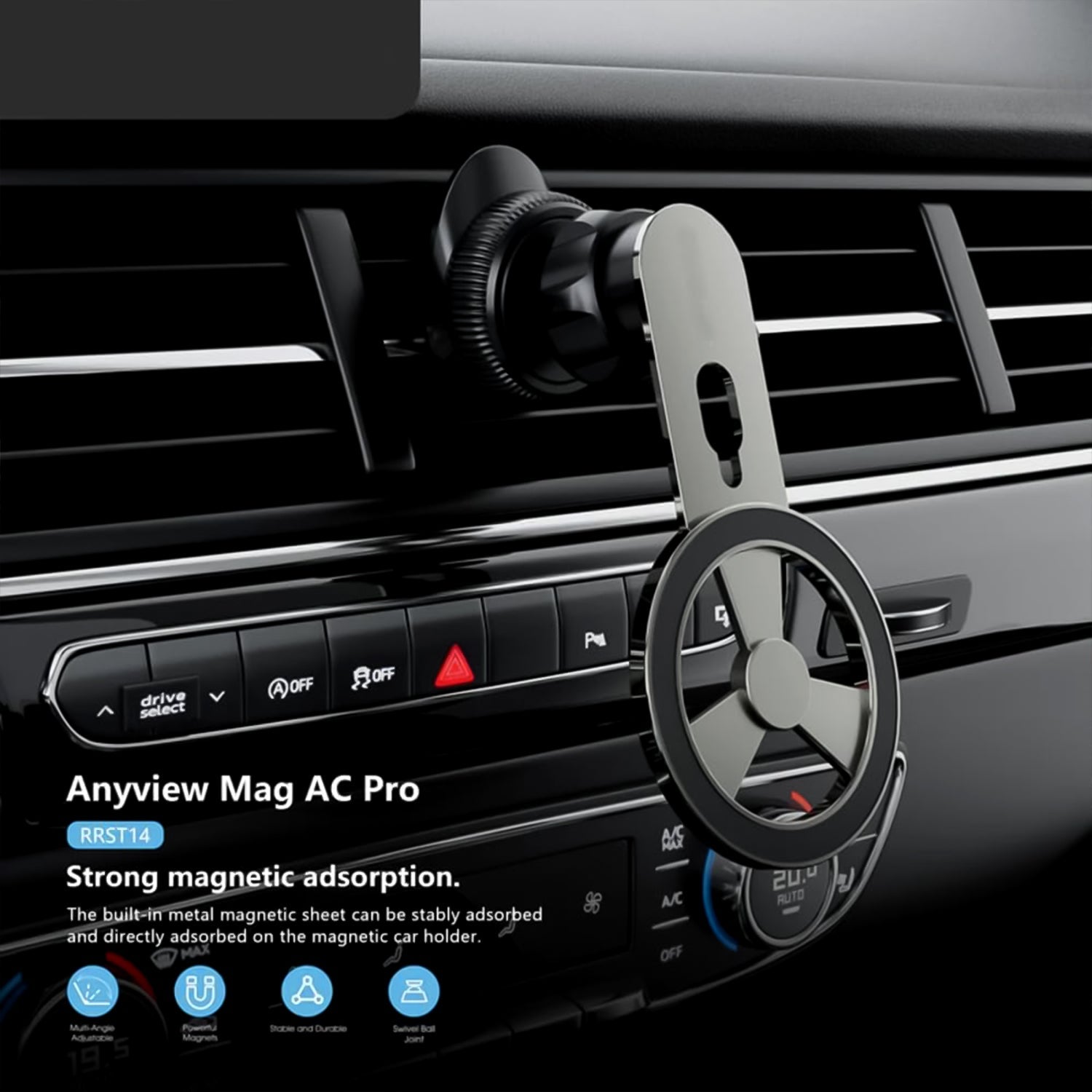 Magnetic Car Phone Holder