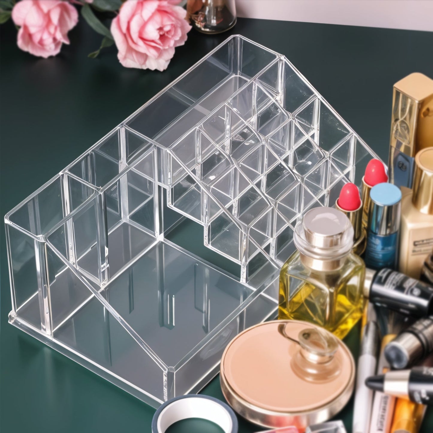 16 Compartment Cosmetic Organiser