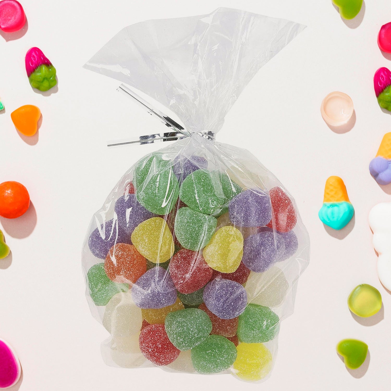 Clear Cookie Bags Gift Bag Clear Flat Treat Bags