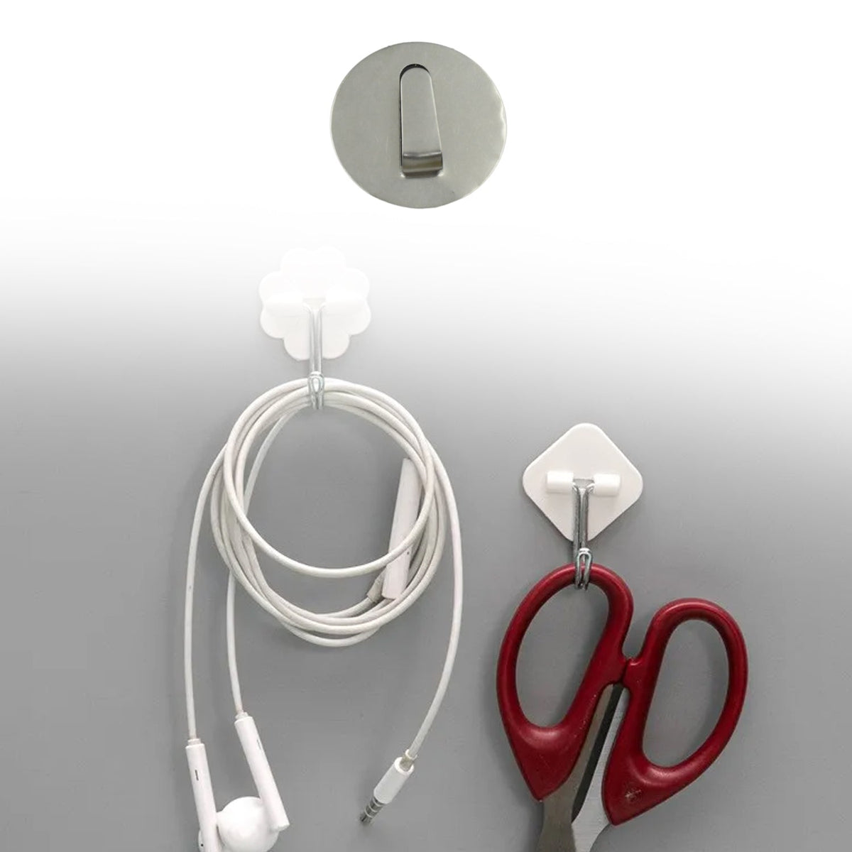 Steel Wall Hanging Hook 12 Pc