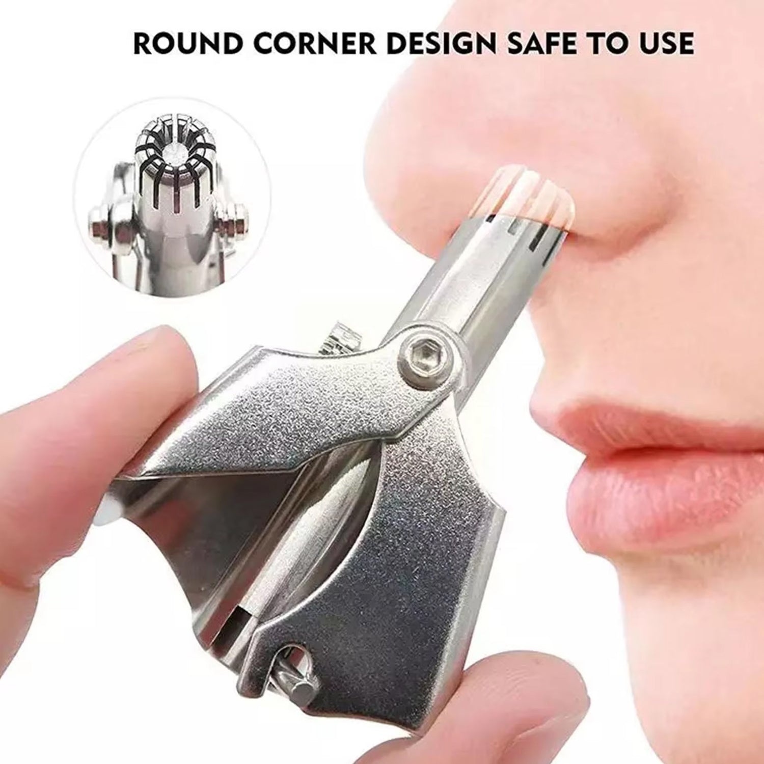 Nose Hair Clipper Stainless Steel