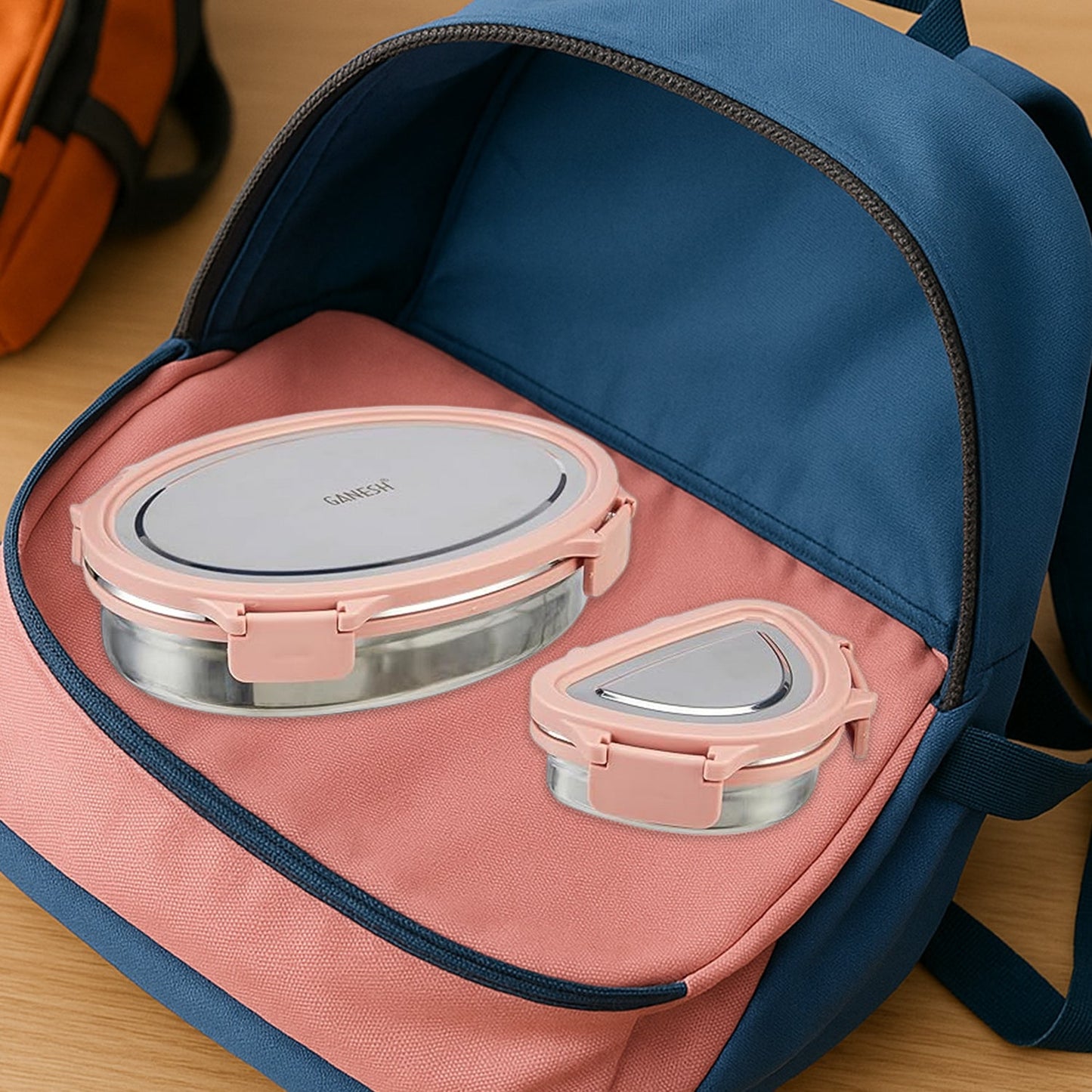 Ganesh Classy 2-Piece Lunch Box Set