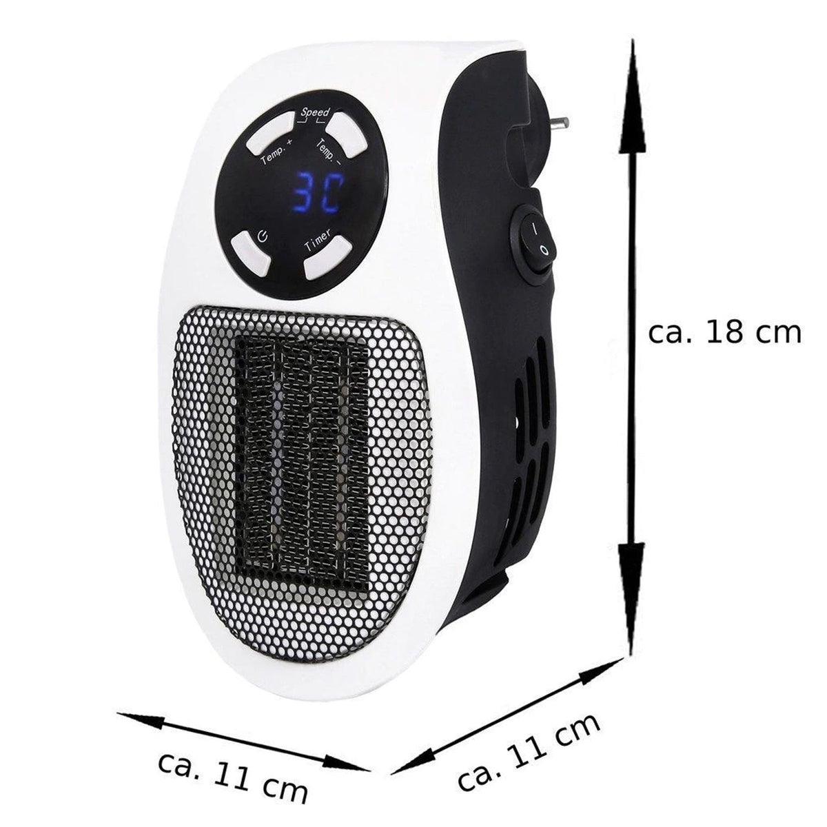 500W Portable Space Heater