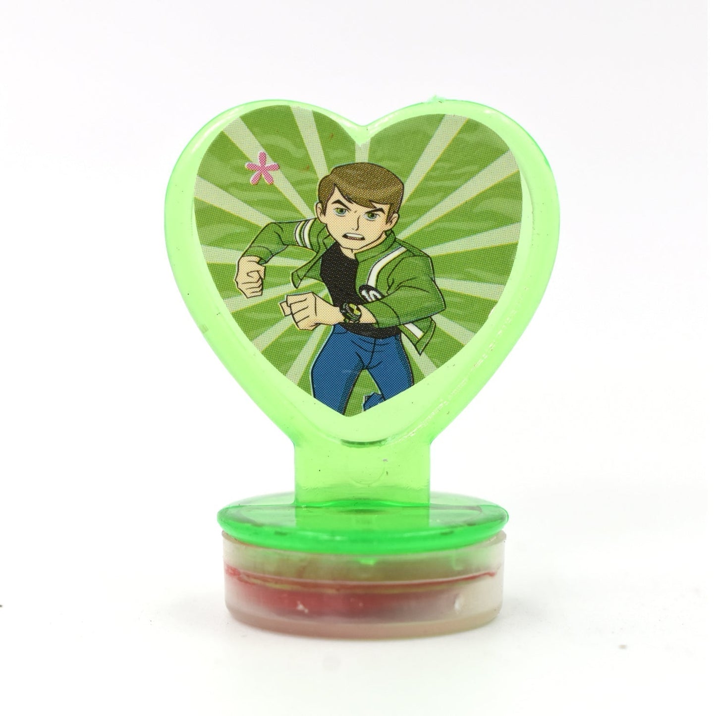 Ben 10 Heart Shape Stamps ( 6 Pcs)