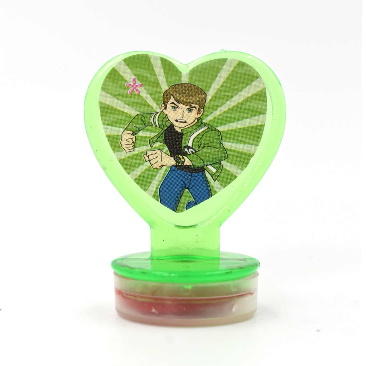 Ben 10 Heart Shape Stamps ( 6 Pcs)