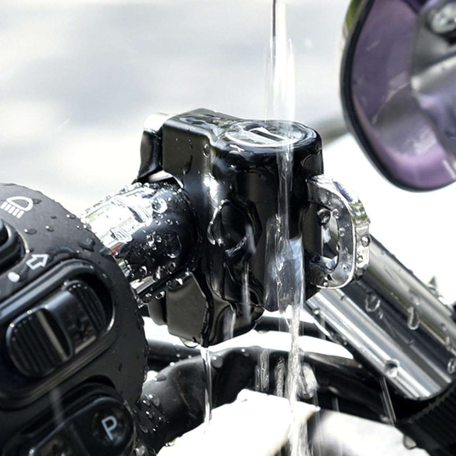 Helmet Lock For Motorcycle