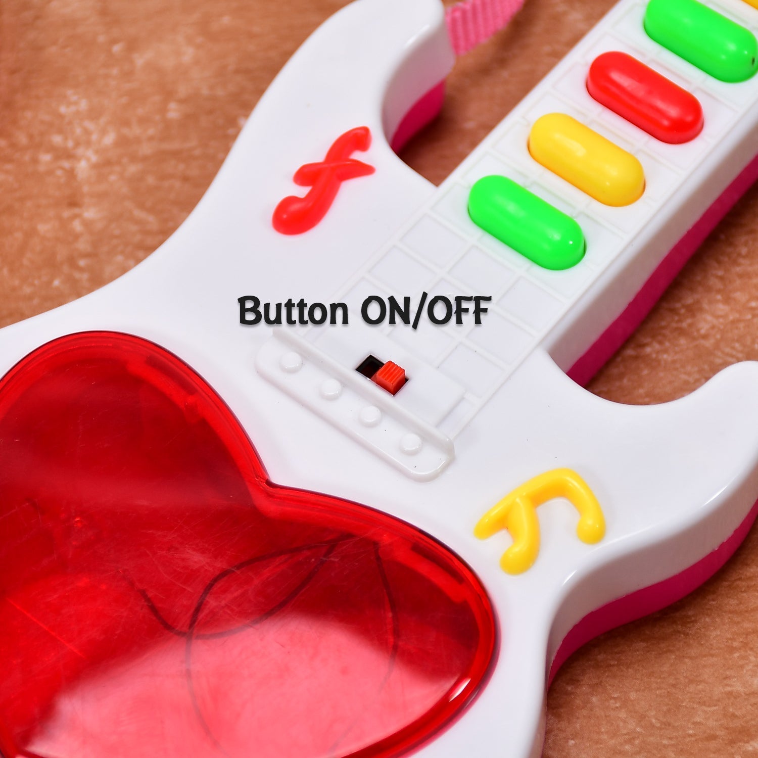 Battery Operated Musical Instruments Mini Guitar