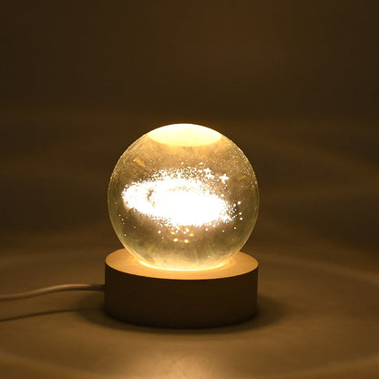 3d Crystal Ball Lamps With Base (1 Pc)