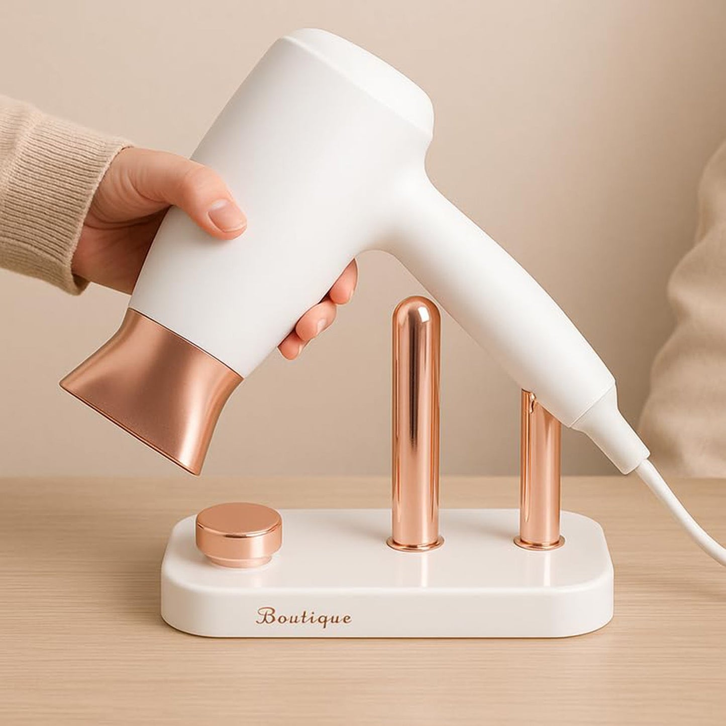Self Adhesive Hair Dryer Wall Mount