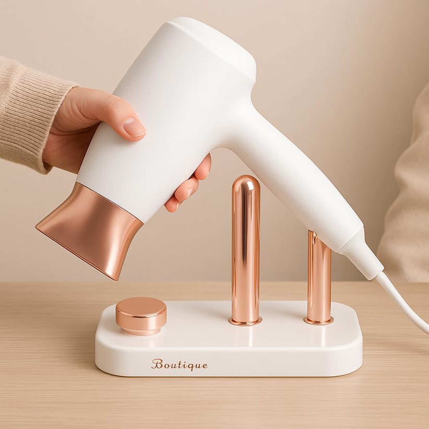 Self Adhesive Hair Dryer Wall Mount