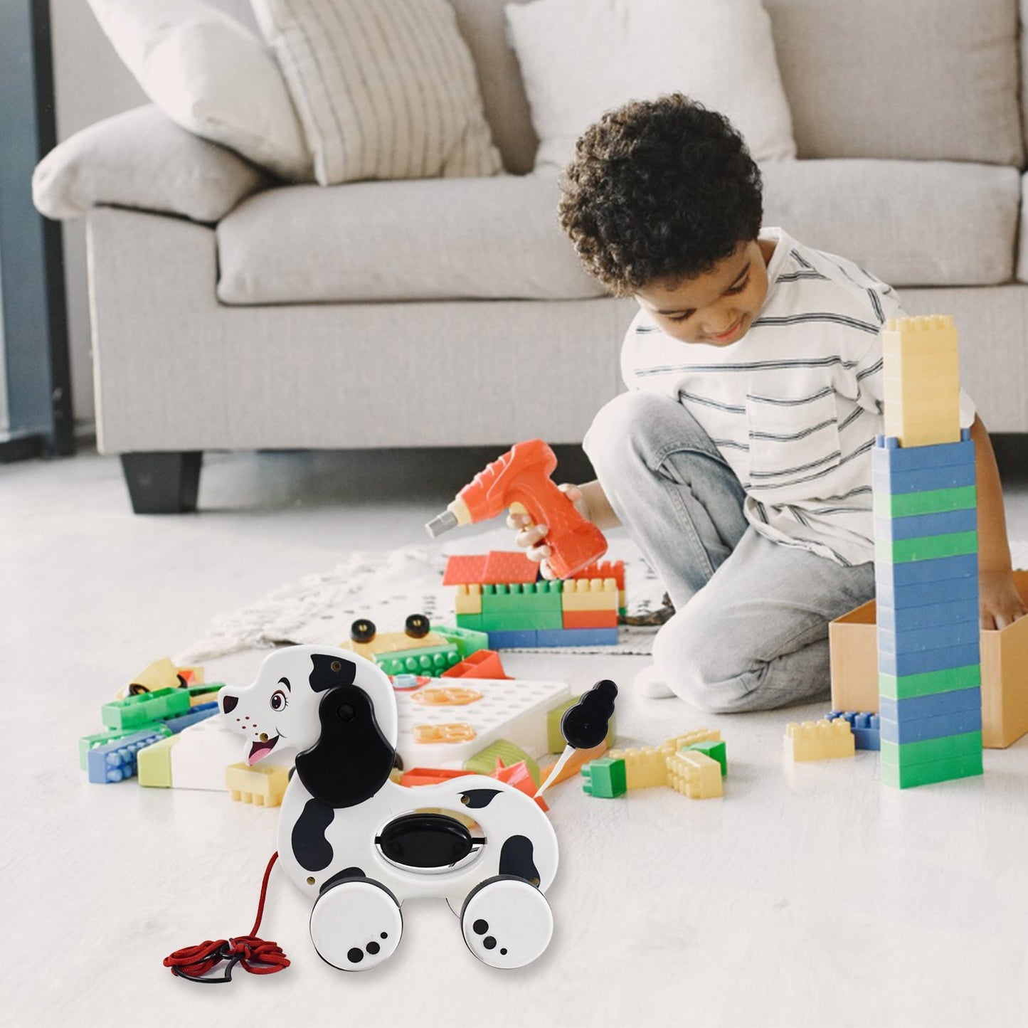 Dog Pull Along Toddler Toy