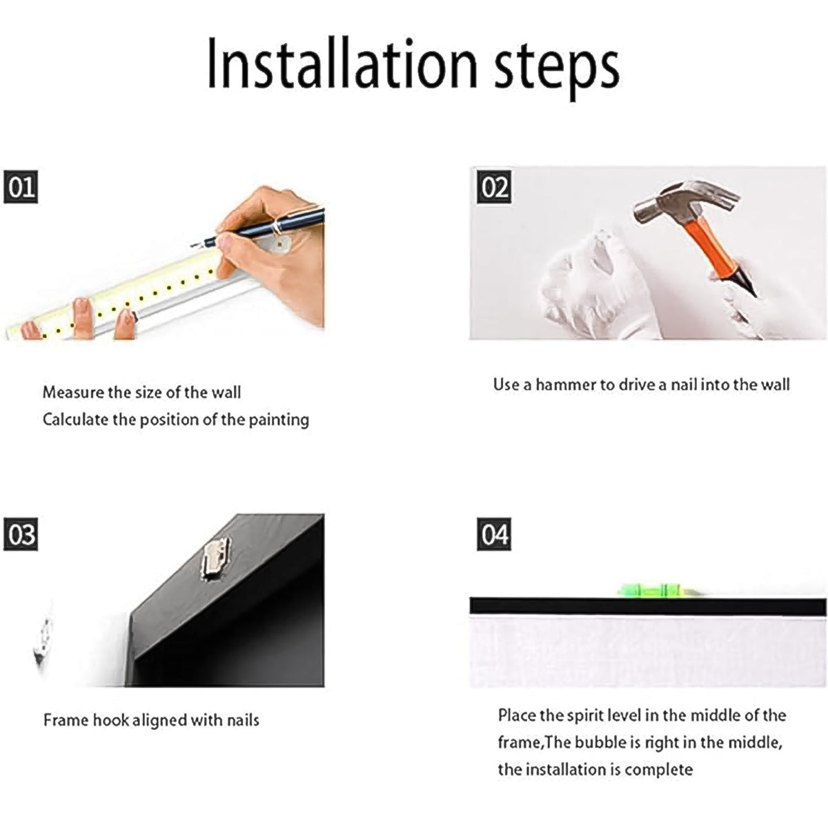 DIY Wall Mounting Kit – 7-in-1