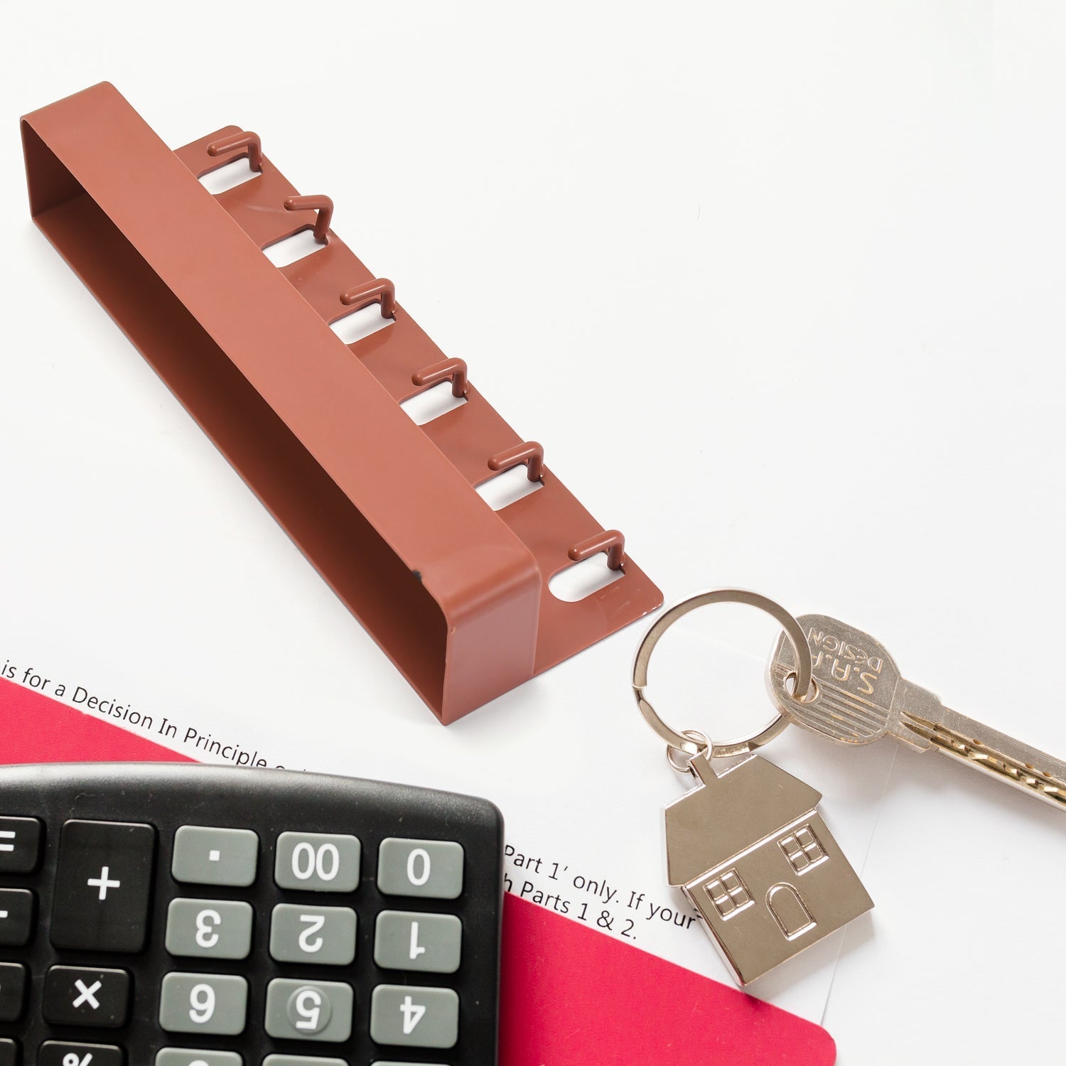 6-Hook Wall Key Holder