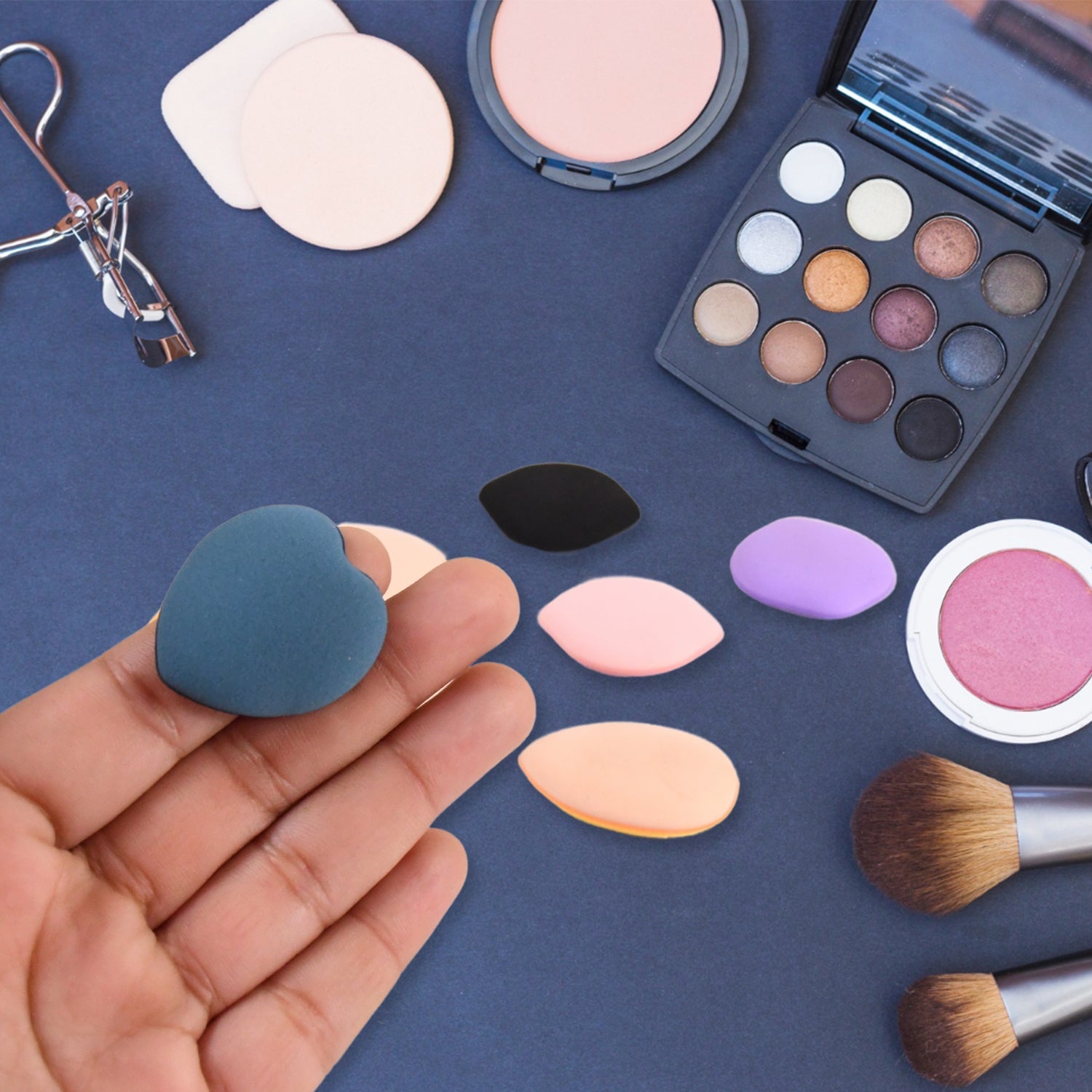 Precision Finger Makeup Puffs