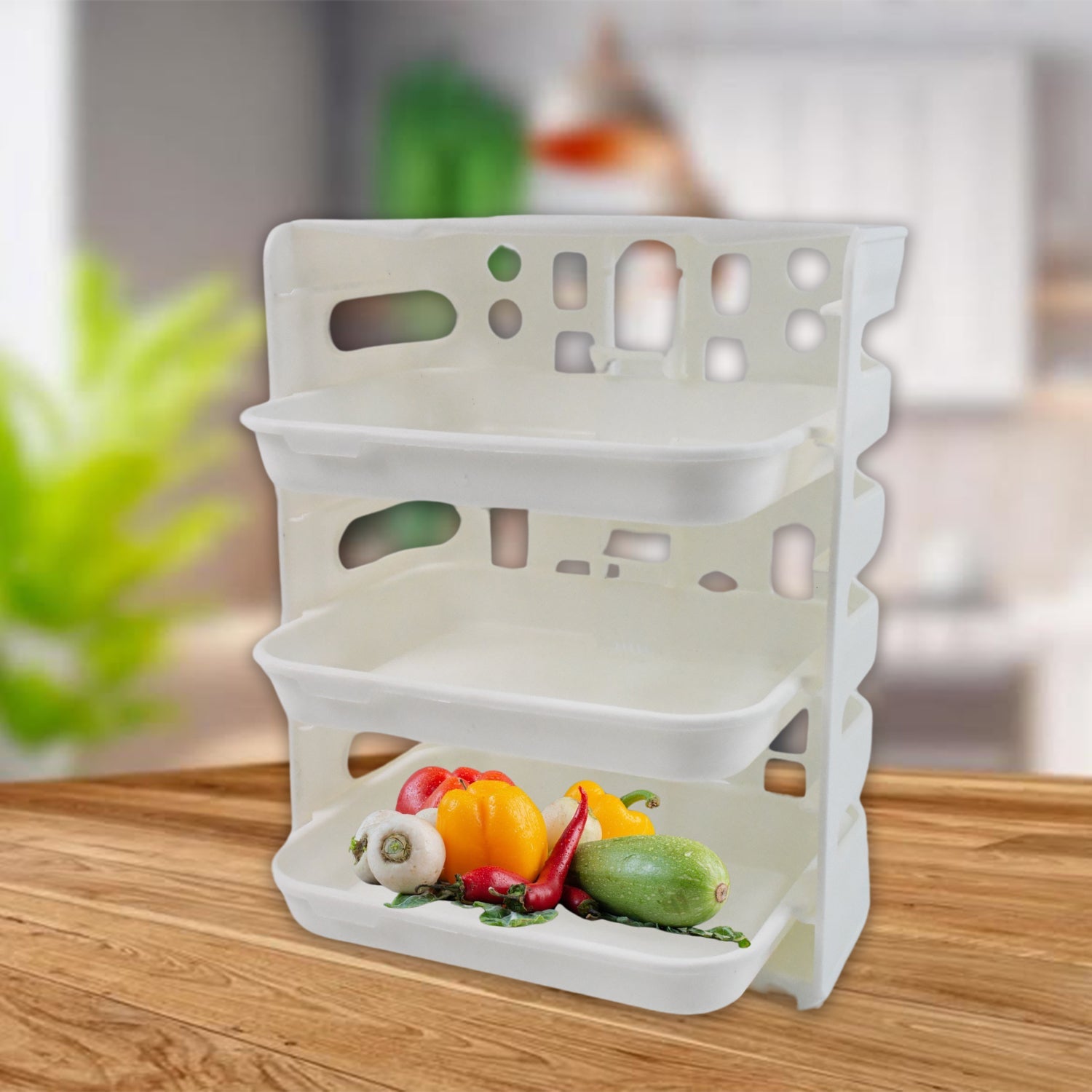 3 Layer Wall Pantry Organizer