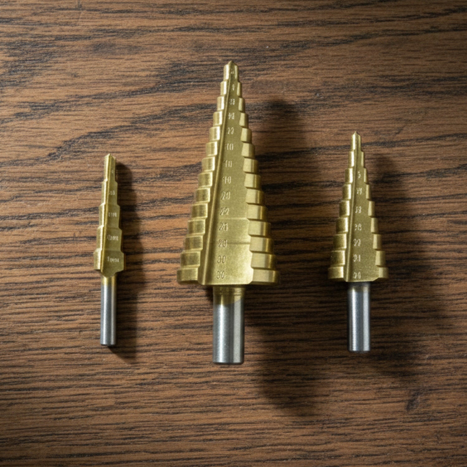 Titanium Step Drill Bit Set