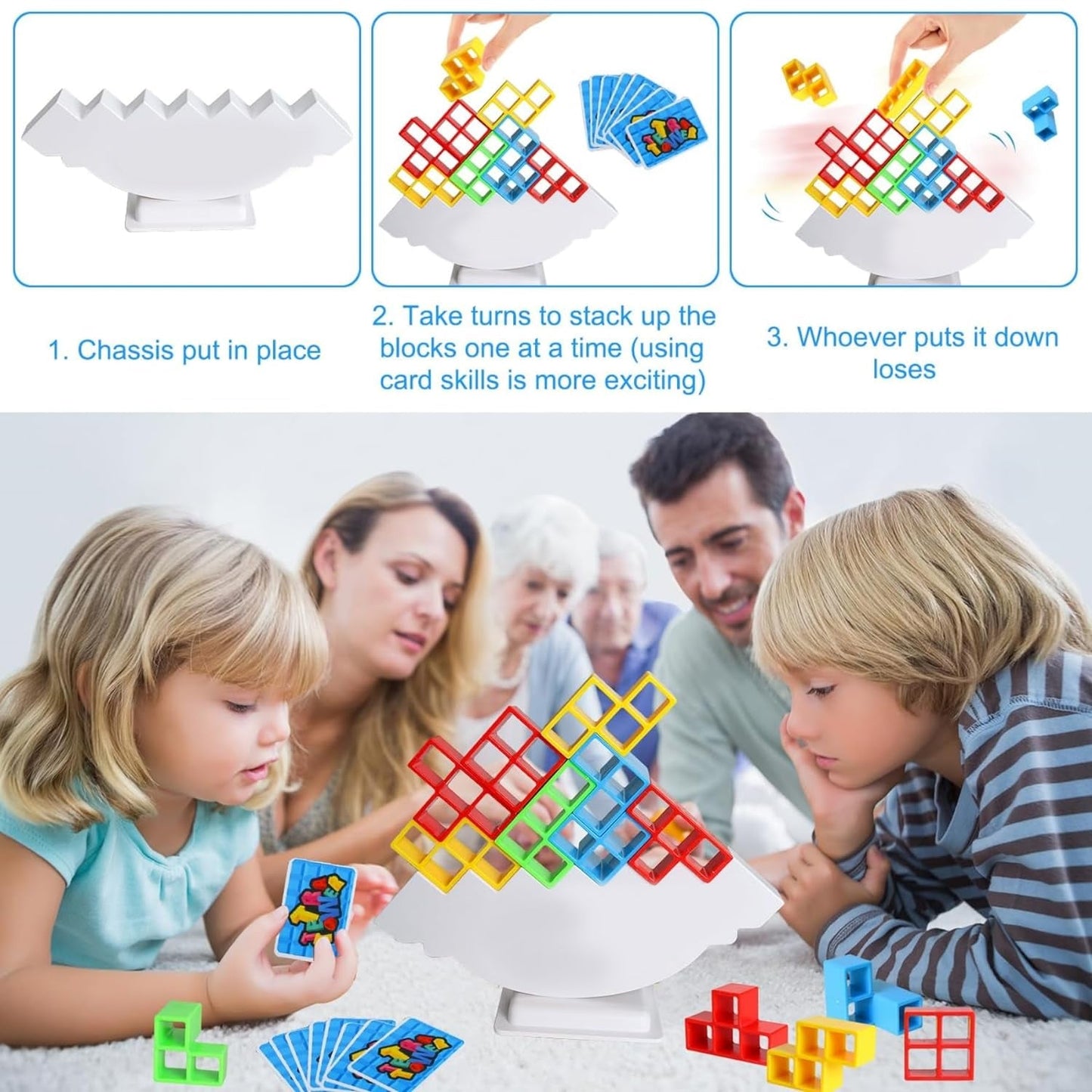 3D Tower Game for Kid