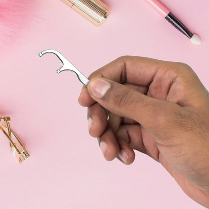7 In 1 Stainless Steel Toothpick Flossier Set