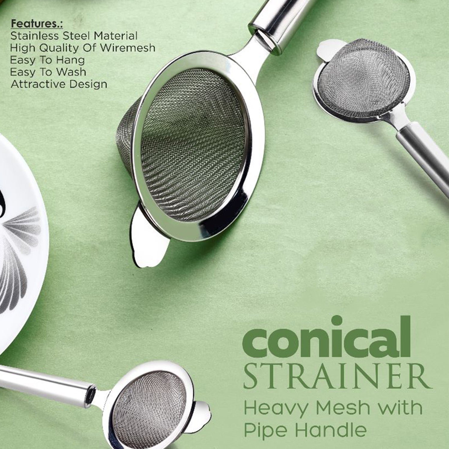 Conical Tea Strainer