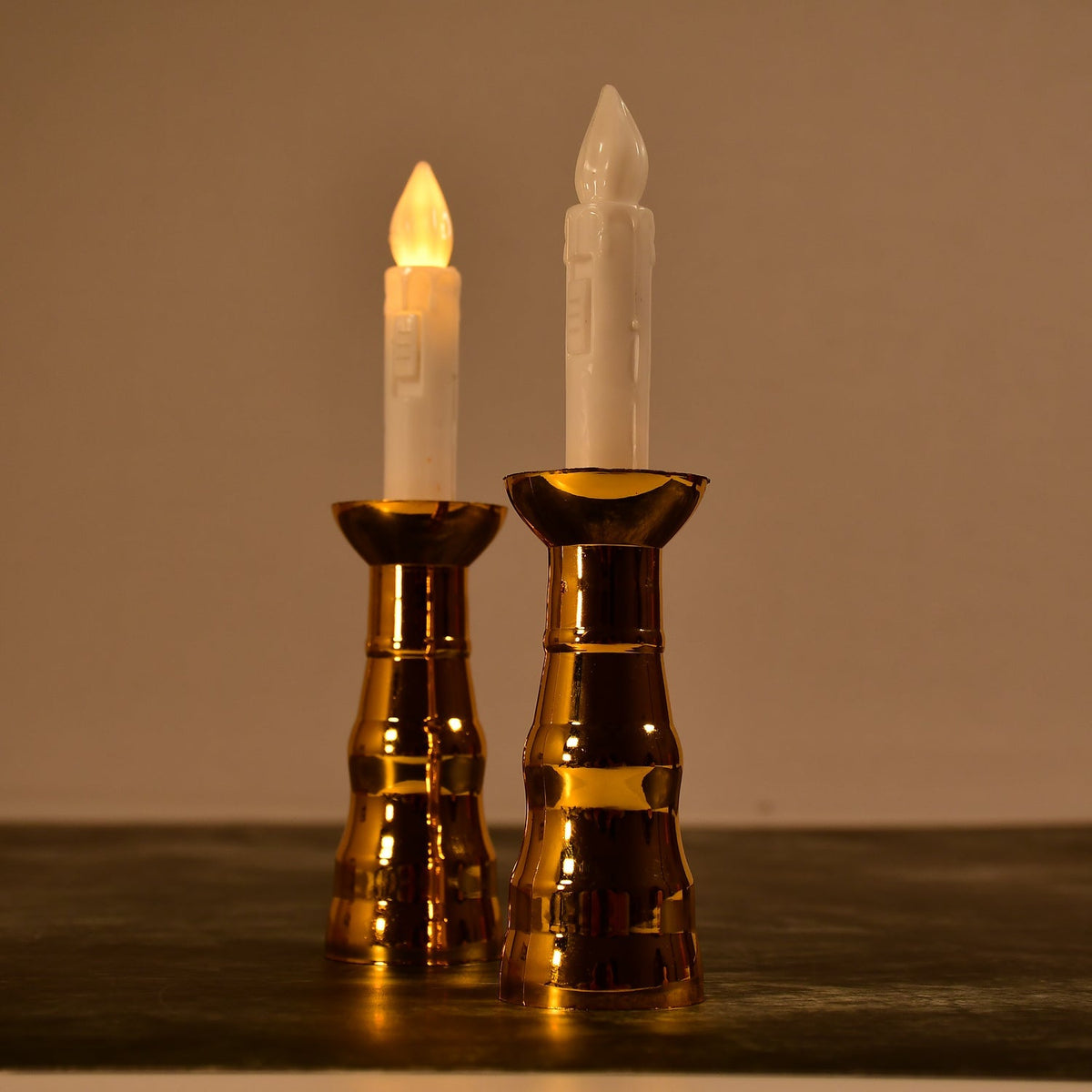 LED Flameless Candle Lights – 2pcs