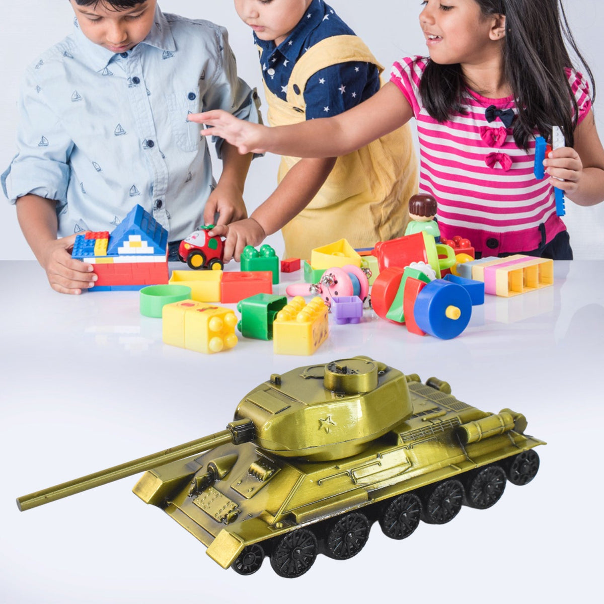 Vintage Iron Tank Model