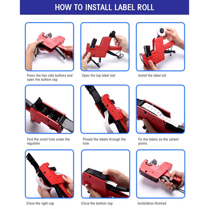 8-Digit Price Tag Gun