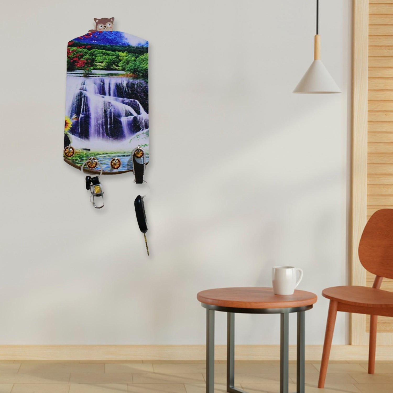 Decorative Wooden Vertical Scenery