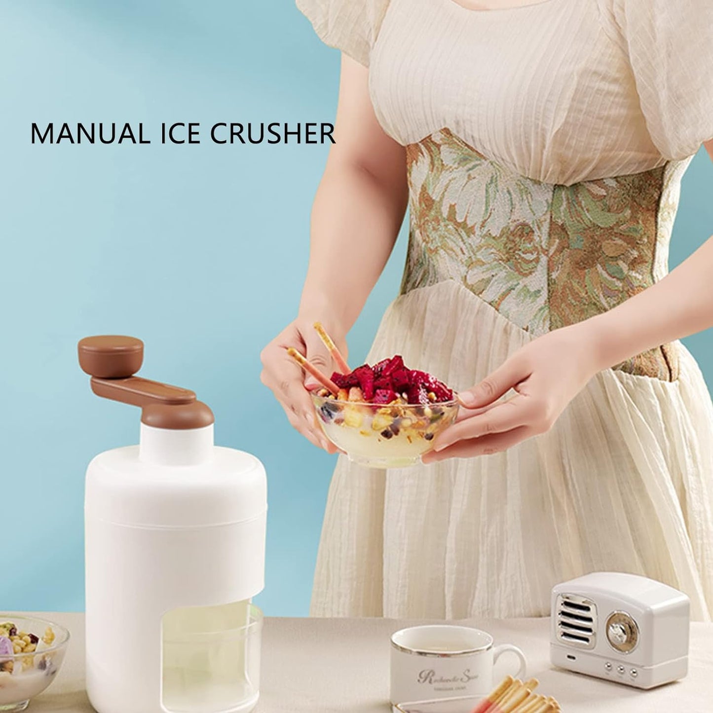 Manual Ice Crusher Shaver