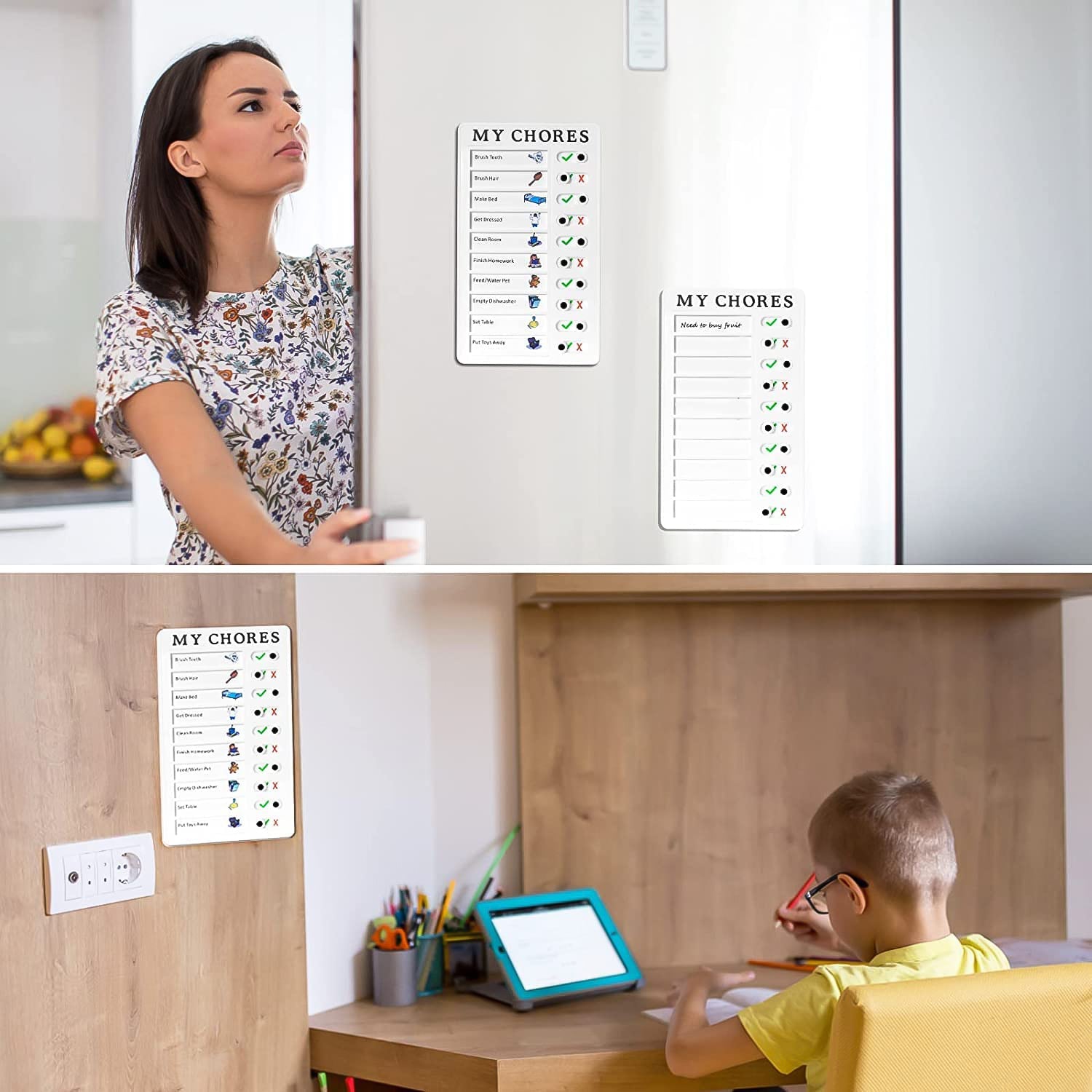 Portable Chore Board
