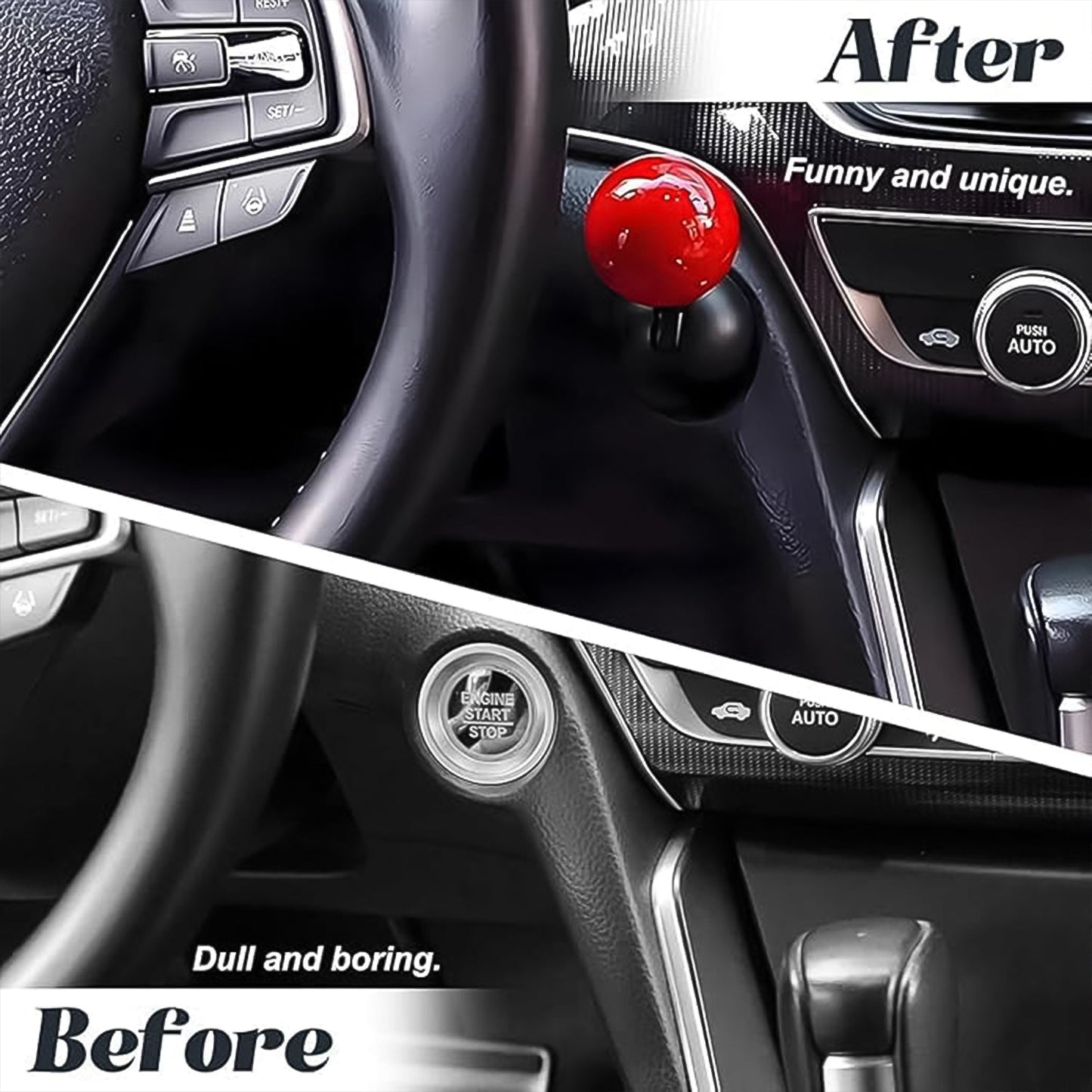 Joystick Car Ignition Cover