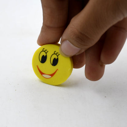 Emoji Smile Erasers Set