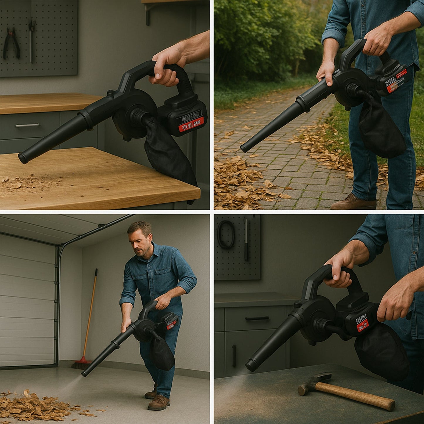 Blower and Vacuum Combo Kit