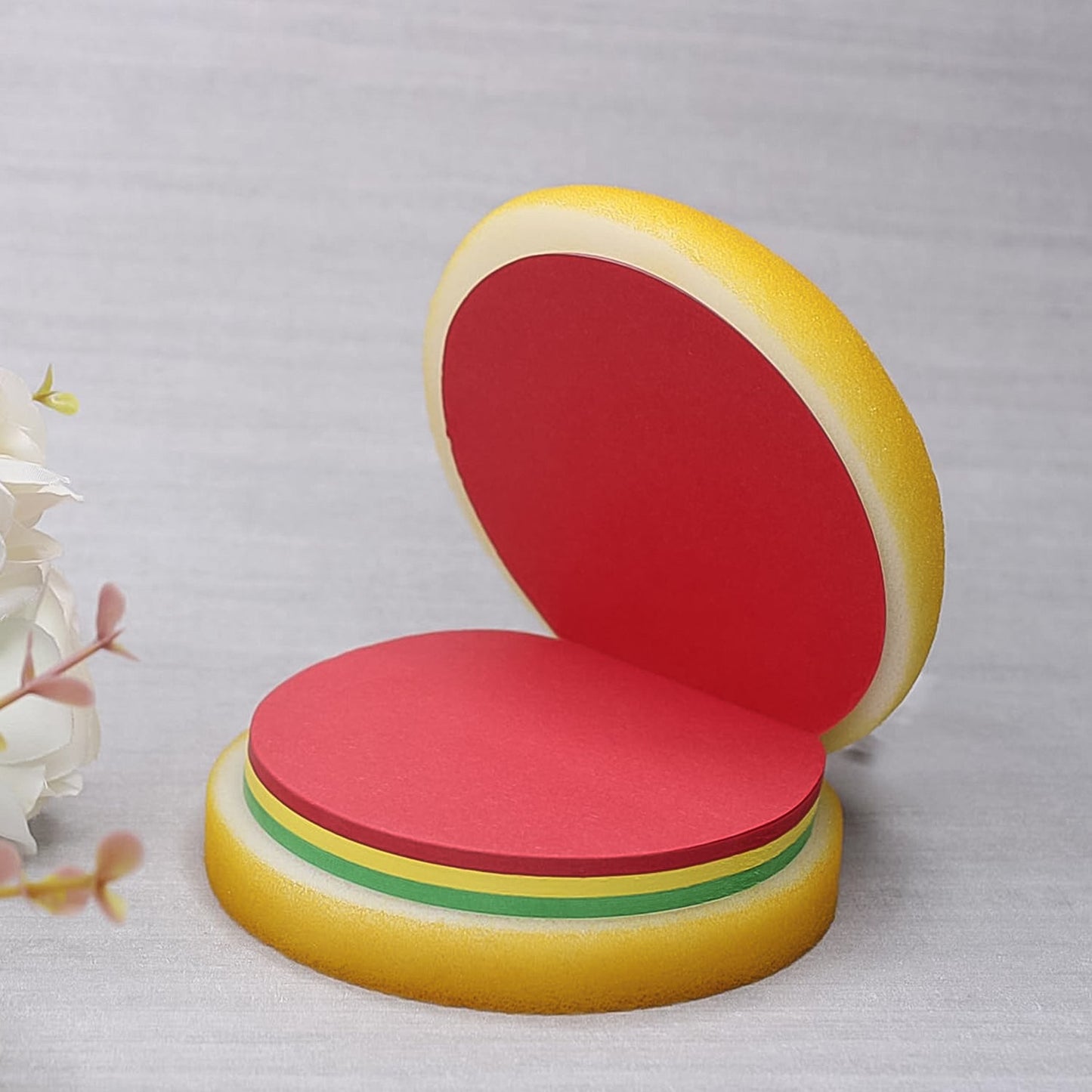 Burger Shaped Notepad