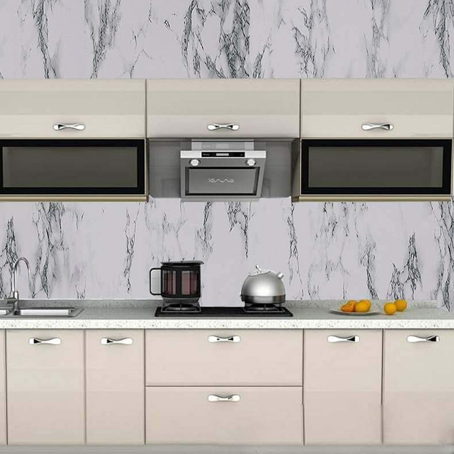 Marble Kitchen Wallpaper