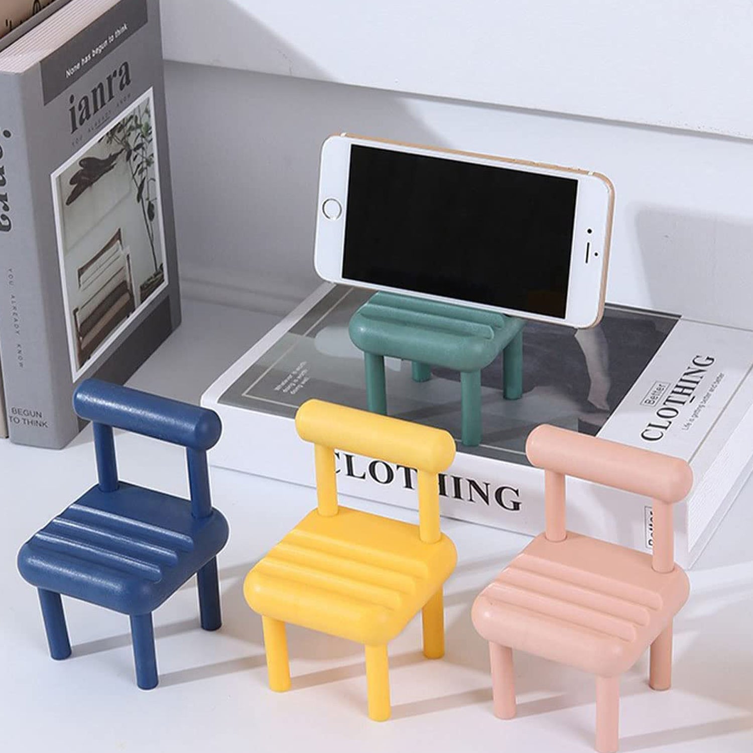 Mini Chair Phone Holder – 1 Pc
