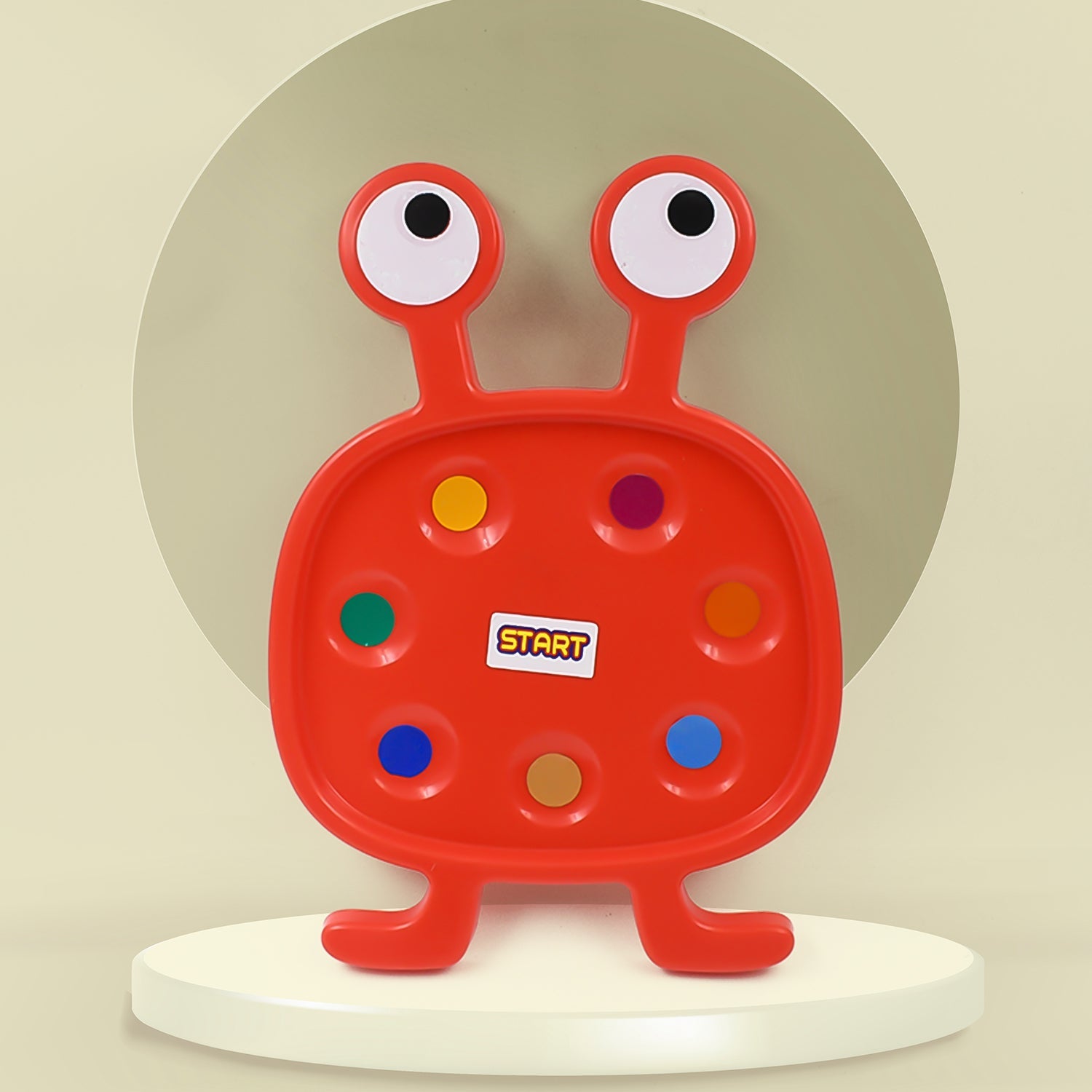 Fu Fu Monster Plastic Toy Set for Kids