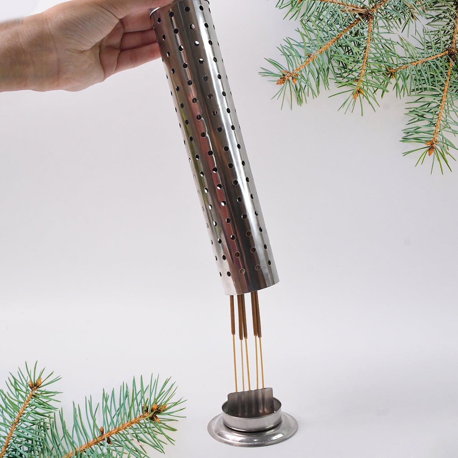 Stainless Agarbatti Stand