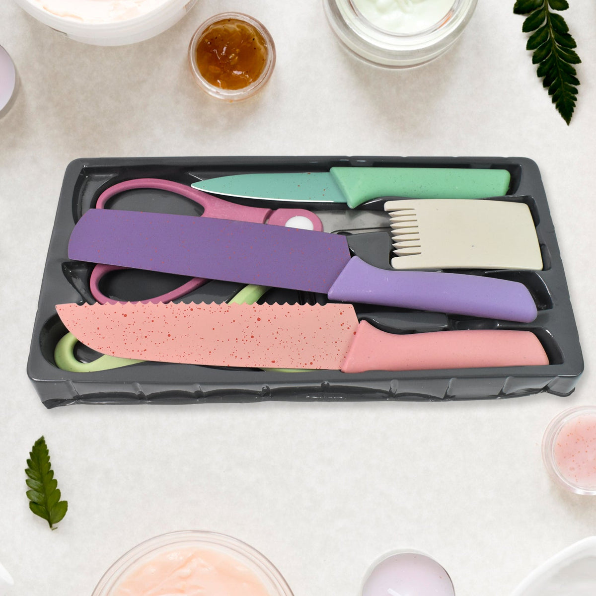 Professional Colorful Kitchen Knives Set